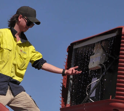 kp evaporative air conditioning