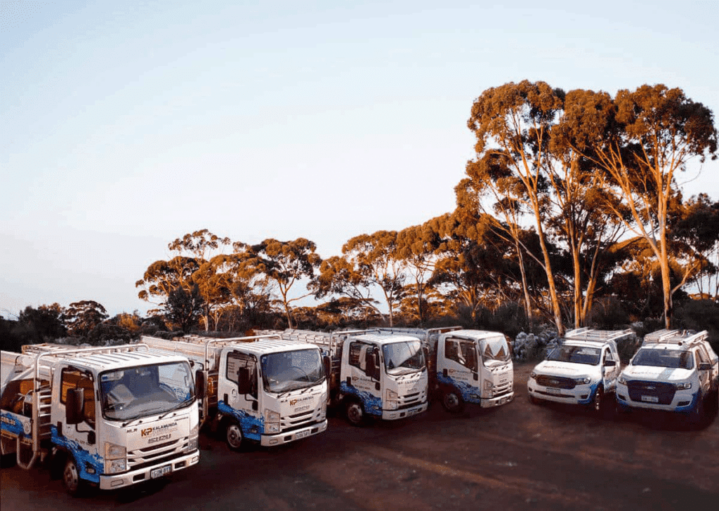 Kalamunda Plumbing trucks
