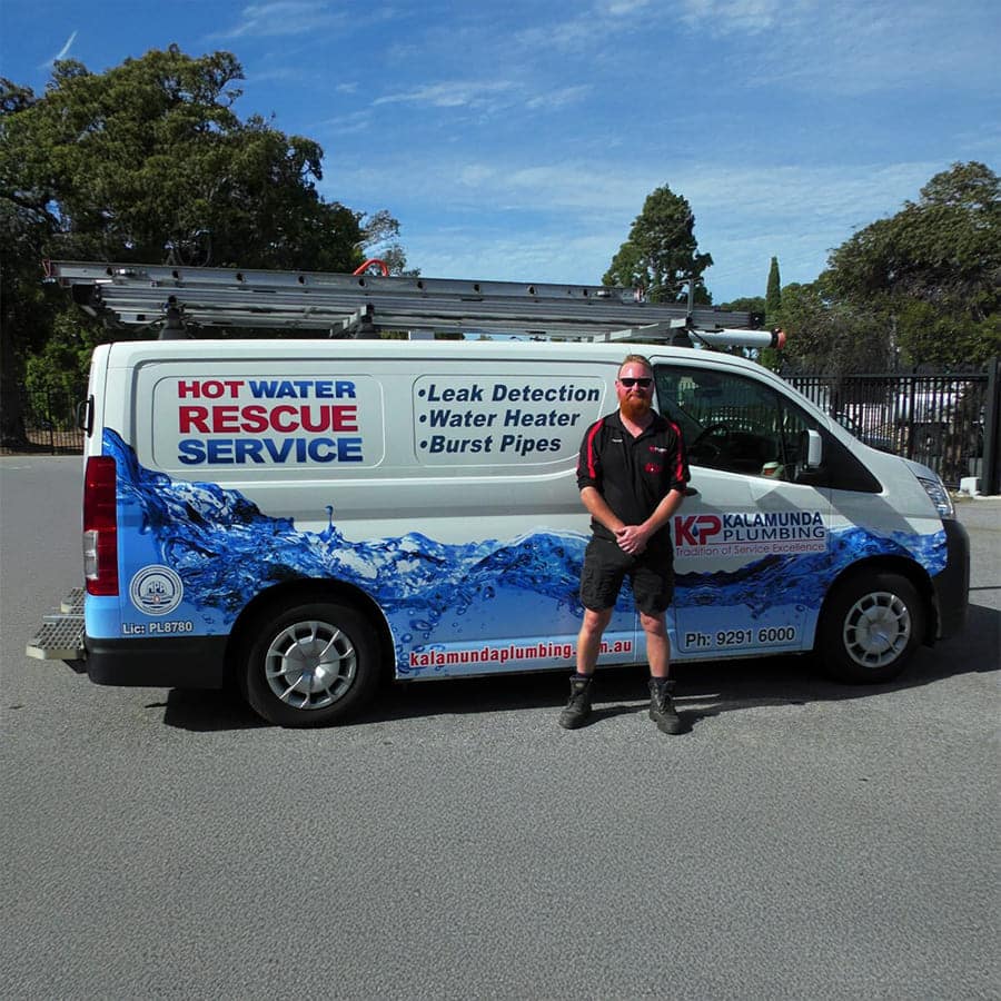 Kalamunda Plumbing Truck