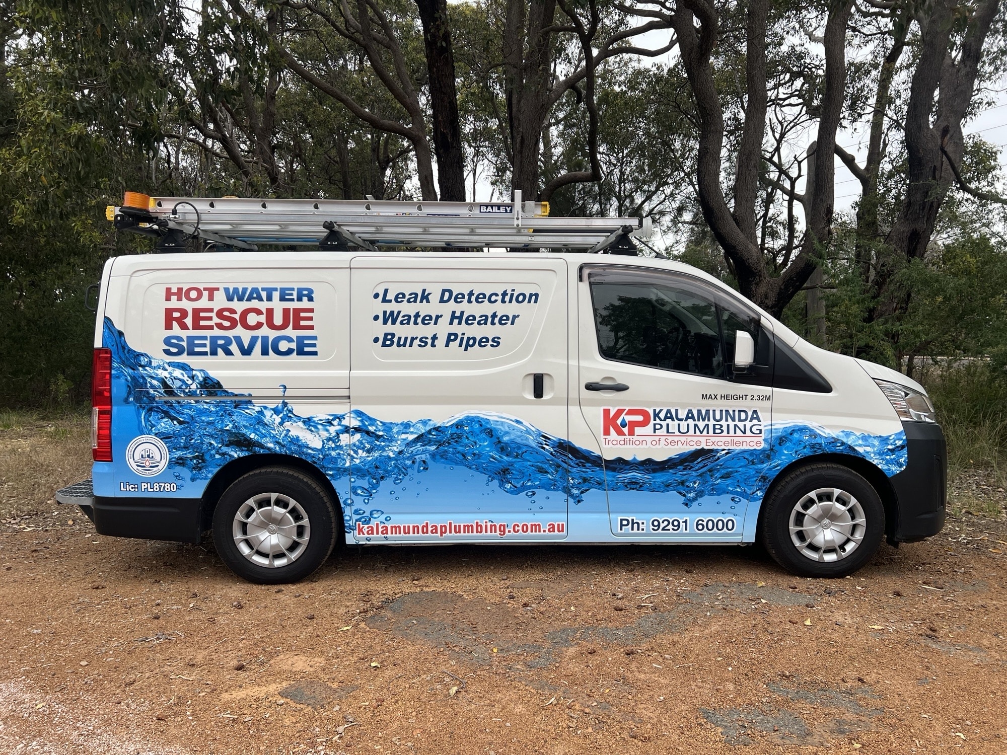 Kalamunda Plumbing Truck