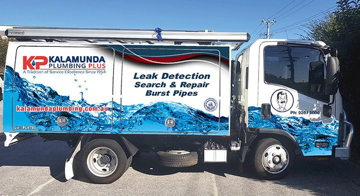 Burst Water Pipe Repair Truck