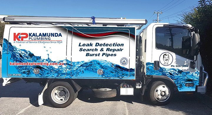 Burst Water Pipe Repair Truck